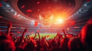 Bandeiras das seleções que disputam os grupos da Copa do Mundo 2026, representando a fase de grupos do maior torneio de seleções.